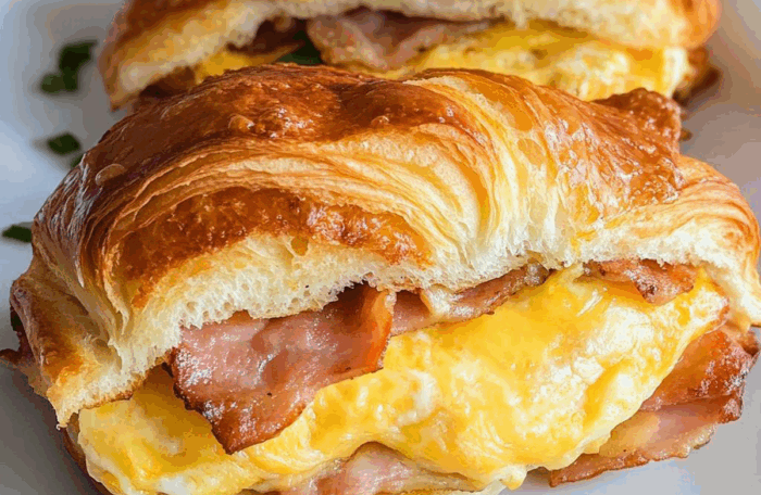 Breakfast Croissants Platter