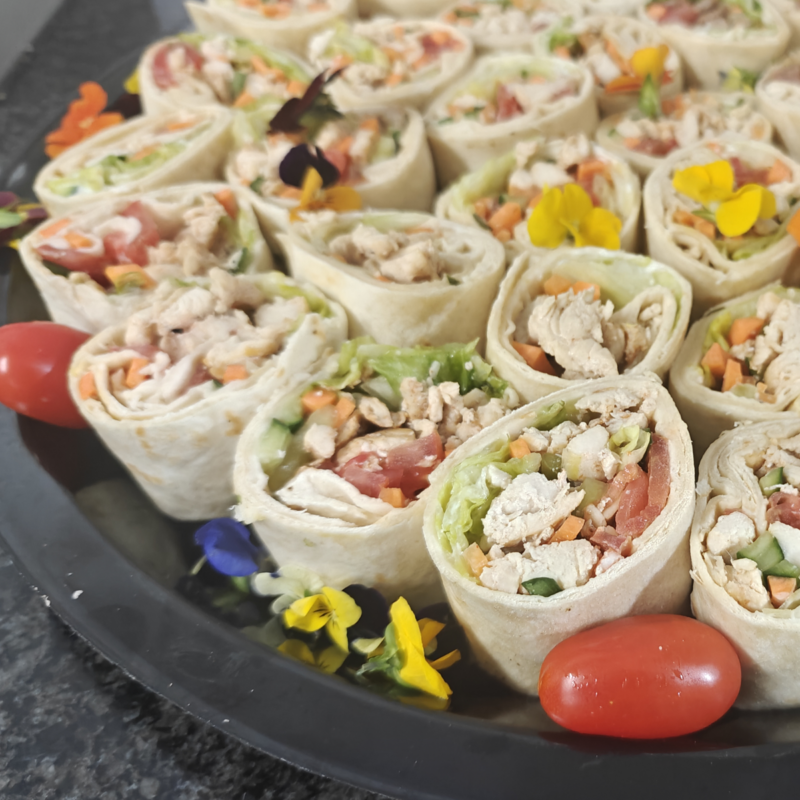 Chicken Wraps Platter – FRESH PLATTERS