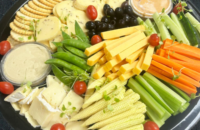 Crudites & Cheese Platter