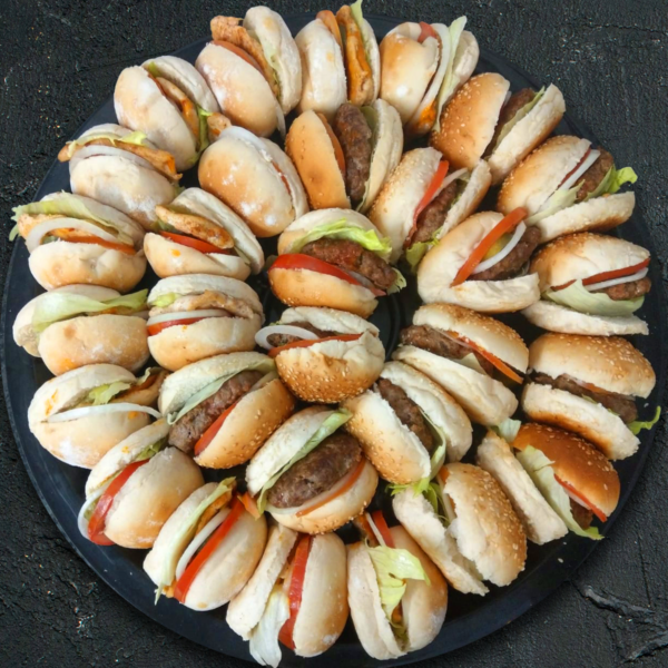 Mixed Burger & Prego Platter