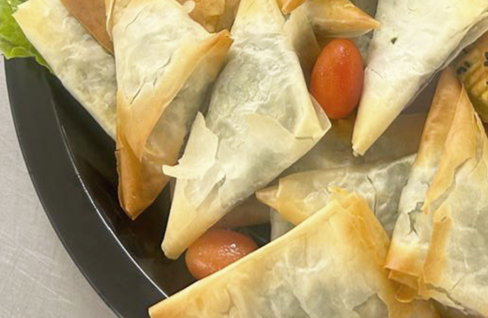 Spinach & Feta Platter (Spanakopites)