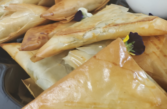 Cheese Pies (Tiropites) Platter