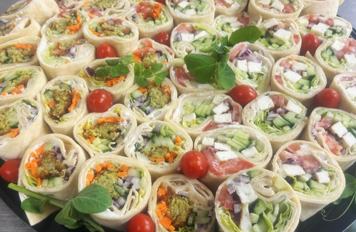 Veg Wraps Platter
